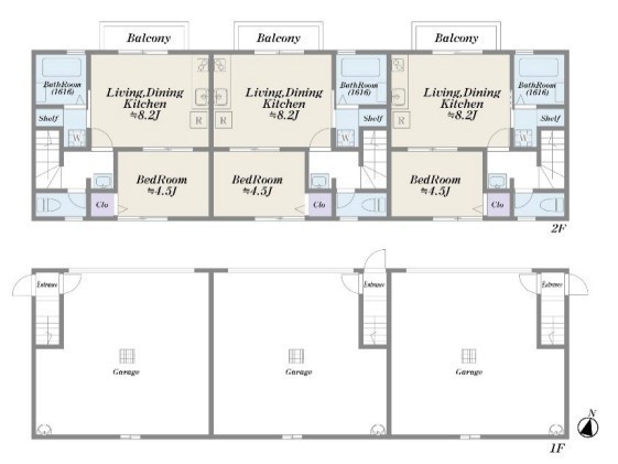 間取図/区画図: