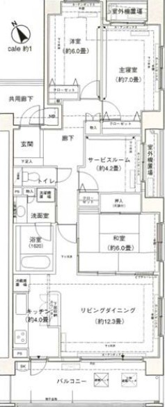 間取図/区画図: