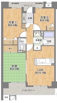 間取図/区画図: