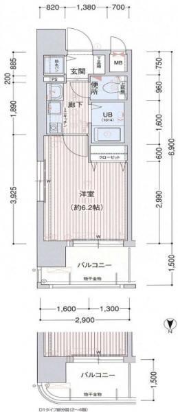 間取図/区画図: