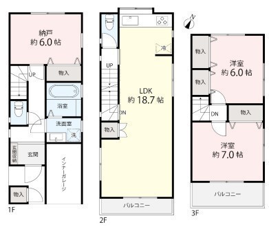 間取図/区画図: