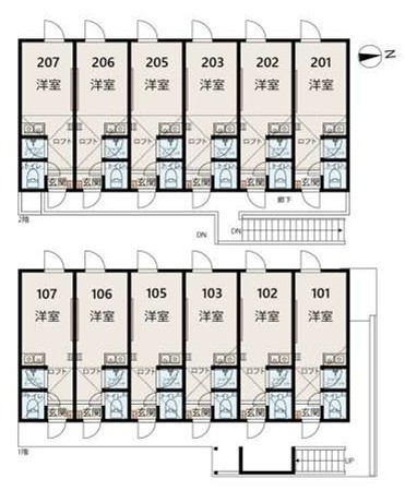 間取図/区画図: