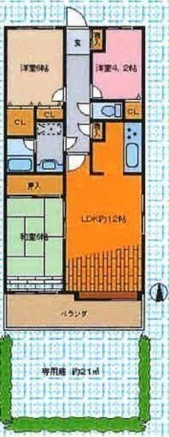 間取図/区画図: