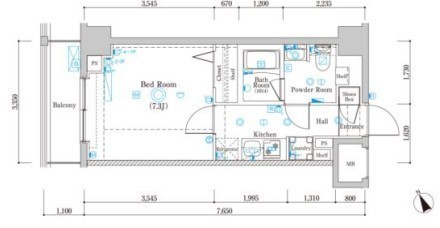 間取図/区画図: