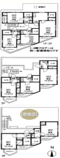 間取図/区画図: