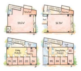 間取図/区画図: