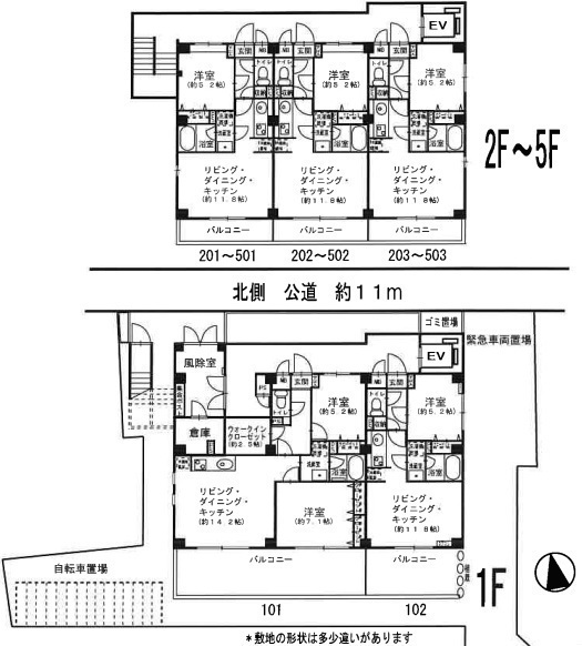 間取図/区画図: