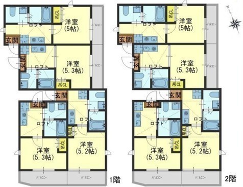 間取図/区画図: