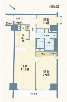間取図/区画図: