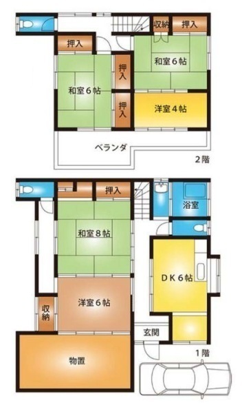 間取図/区画図: