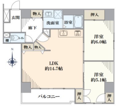 間取図/区画図: