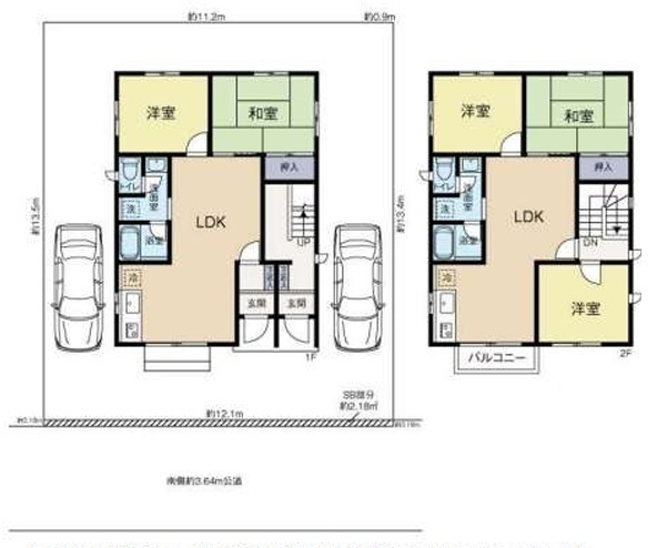 間取図/区画図: