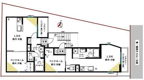 間取図/区画図: