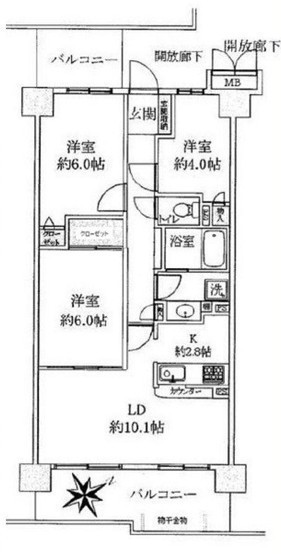 間取図/区画図: