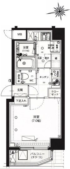 間取図/区画図: