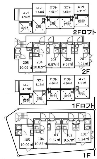 間取図/区画図: