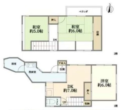 間取図/区画図: