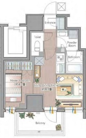 間取図/区画図: