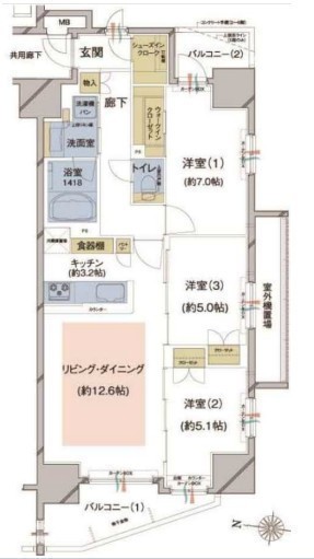 間取図/区画図: