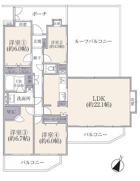 間取図/区画図: