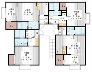 間取図/区画図: