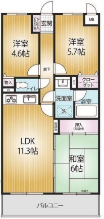 間取図/区画図:
