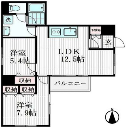 間取図/区画図: