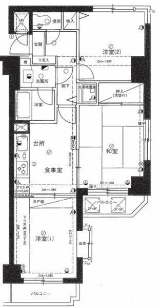 間取図/区画図: