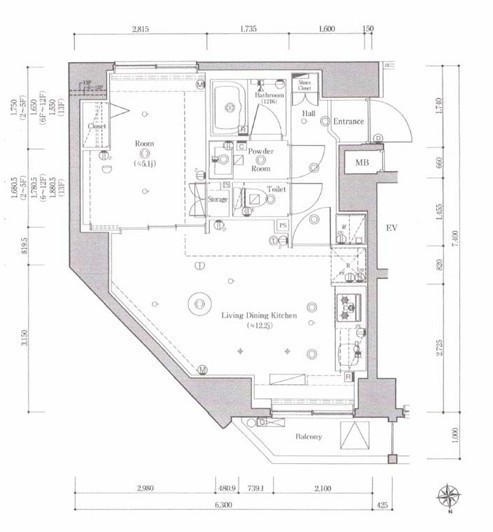 間取図/区画図: