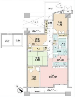 間取図/区画図: