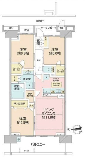 間取図/区画図: