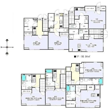 間取図/区画図: