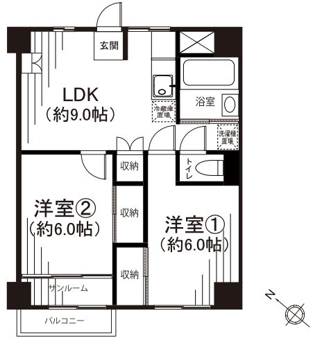 間取図/区画図: