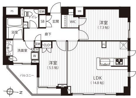 間取図/区画図: