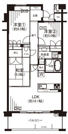 間取図/区画図: