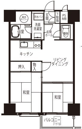 間取図/区画図: