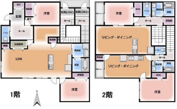 間取図/区画図: