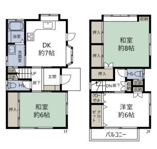 間取図/区画図: