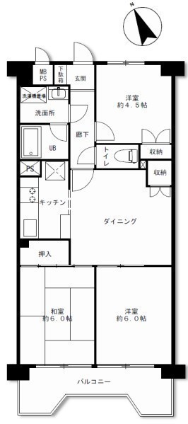 間取図/区画図: