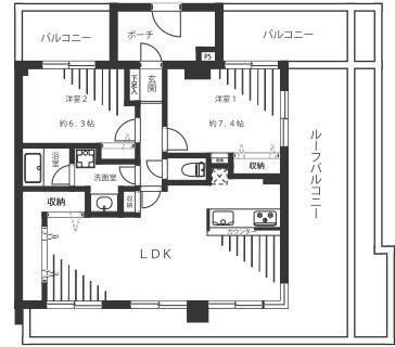 間取図/区画図: