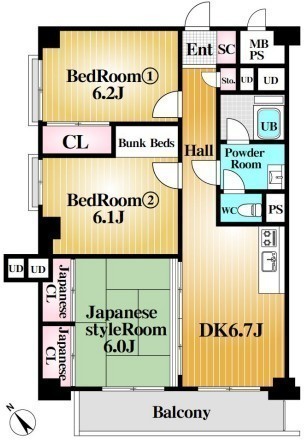間取図/区画図:
