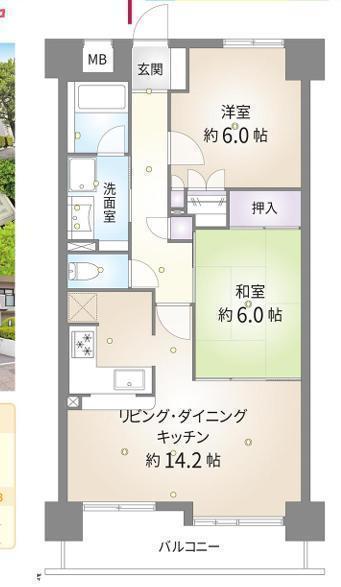 間取図/区画図: