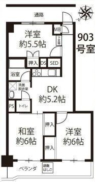 間取図/区画図: