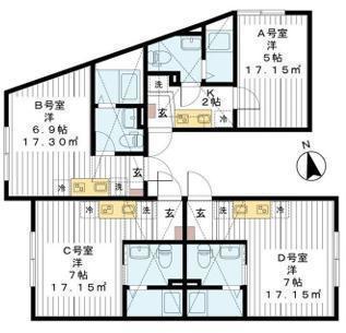 間取図/区画図: