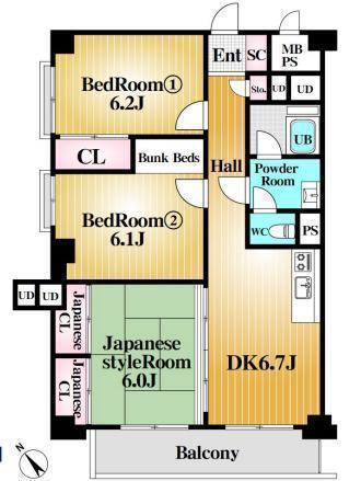 間取図/区画図: