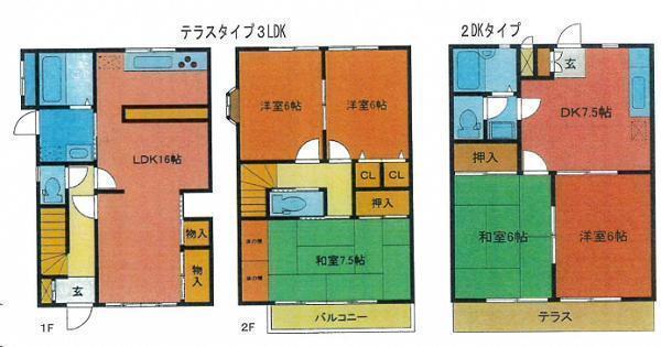 間取図/区画図: