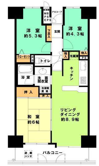 間取図/区画図:
